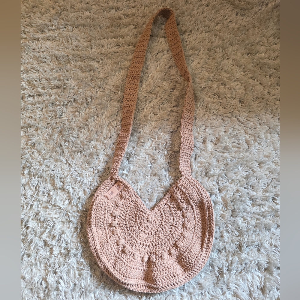 Handmade Crochet Crossbody Bag